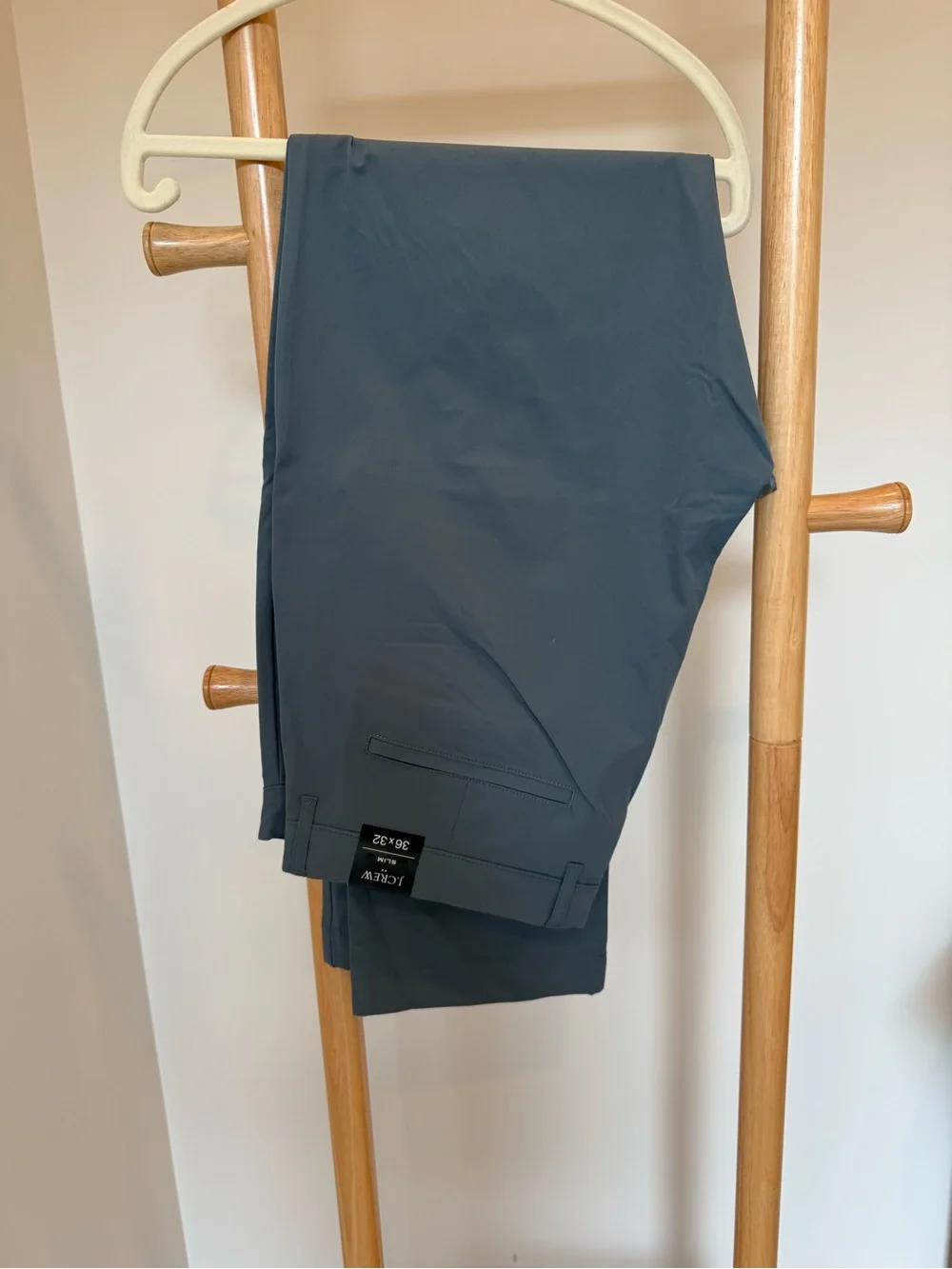 J. Crew Men's Flex Tech Pant in Slate Blue